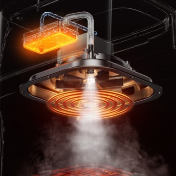 High-Efficiency Aluminum Heating Block for Steam Air Fryers