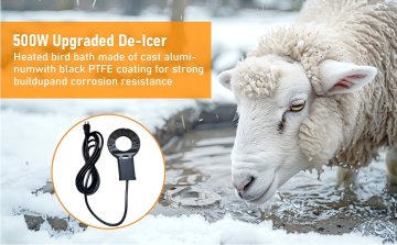 Energy Saving Outdoor De-Icer for Sheep & Goats