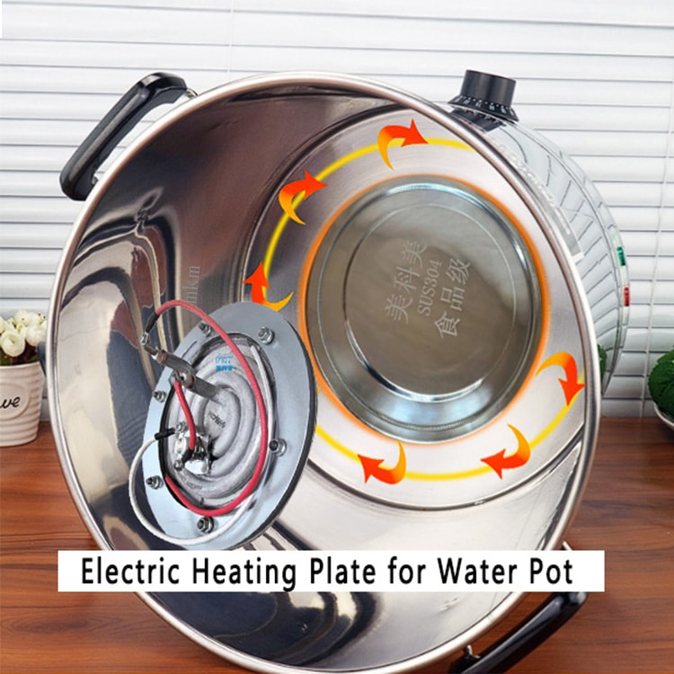 Factory customization Commercial kitchenware heating plate detail (4)