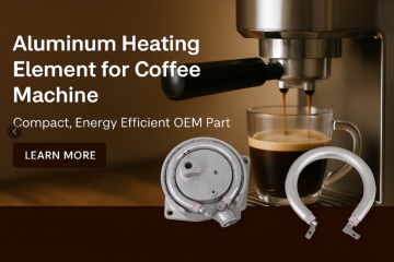 110V Aluminum Heating Tube for Coffee Maker | Lightweight & OEM Custom Design