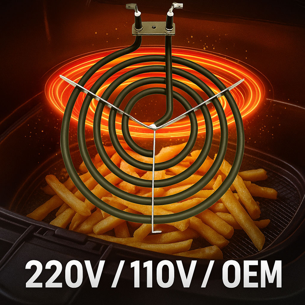 Durable Stainless Steel Heating Element for Air Fryer
