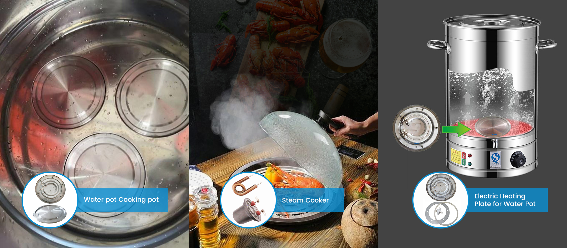 High temperature oven heating element stainless steel