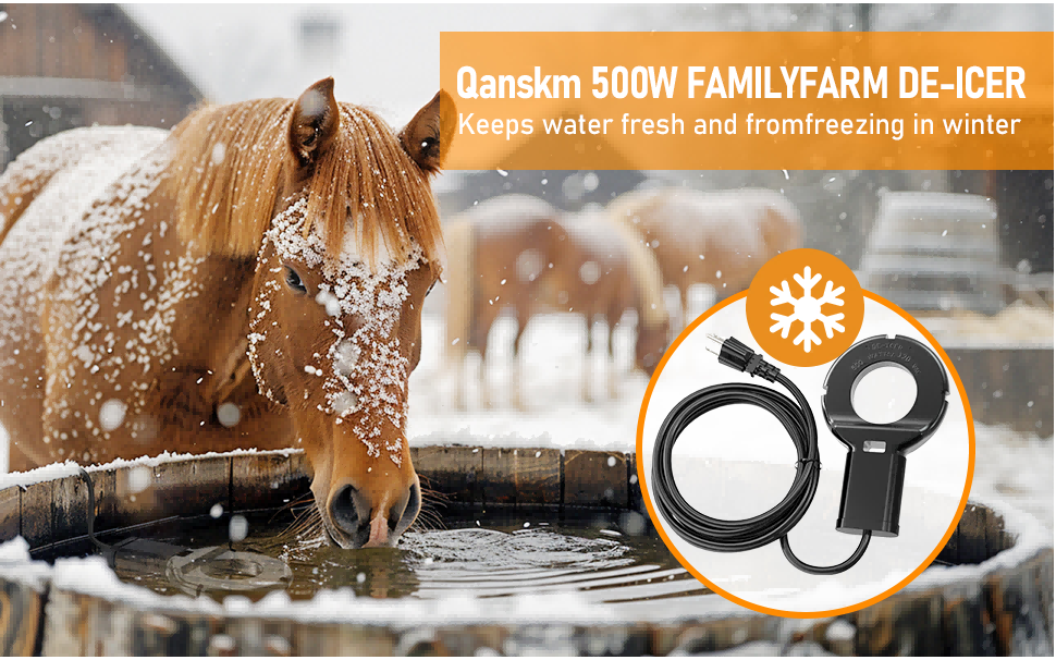 How a Canadian Ranch Solved Winter Water Freezing with Our Livestock De-Icer