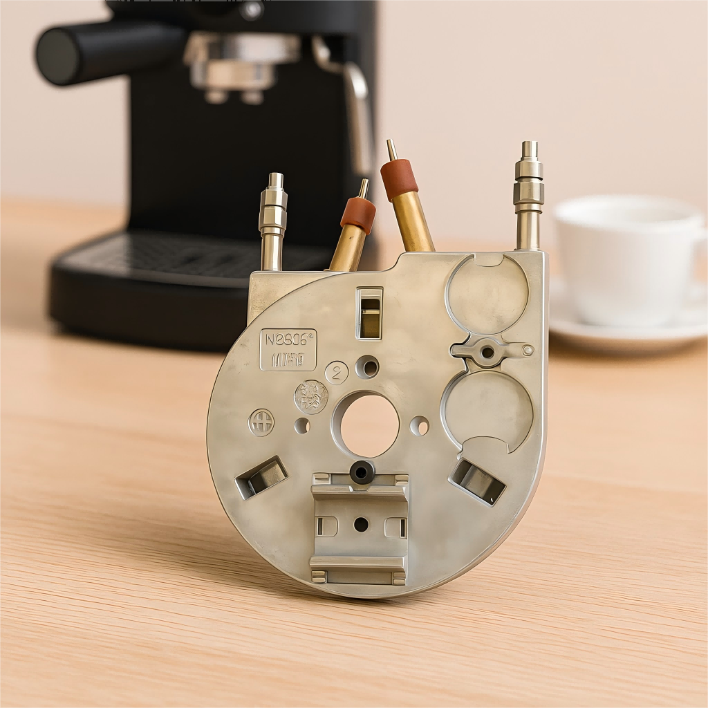 OEM Aluminum Heating Block for Espresso Machines in Vietnam | Fast Heating & Long Life