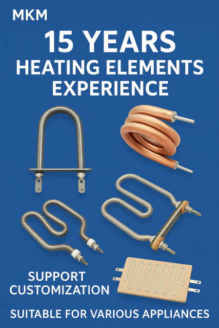 How OEM Heating Elements Improve Performance in Egg Cookers, Steam Cleaners, and Coffee Machines