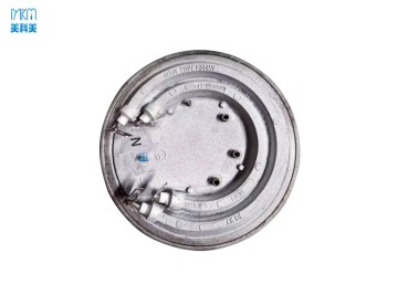 Custom 220V Electric Kettle Heating Plate with Copper Terminal and Stainless Steel Disc for Water Boiler Base