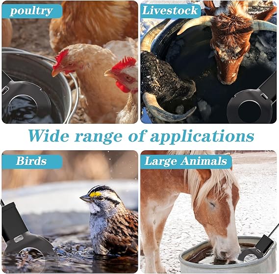 Keep Livestock Water Ice-Free in Winter with Reliable Outdoor De-Icers