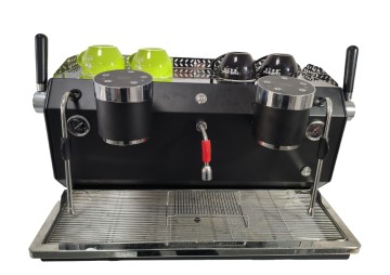 Heavy-Duty Two Group Semi-Automatic Espresso Machine – KS535 with Full Stainless Steel Body