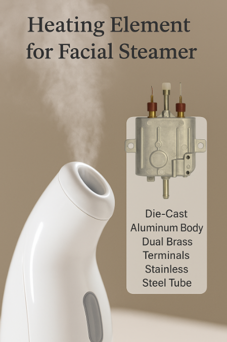 Precision Heating Element for Facial Steamers ā Gentle Steam, Radiant Skin