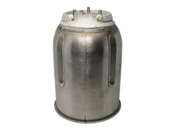High-Efficiency Milk Bucket Heating Tube - Stainless Steel Bottom Heating Design